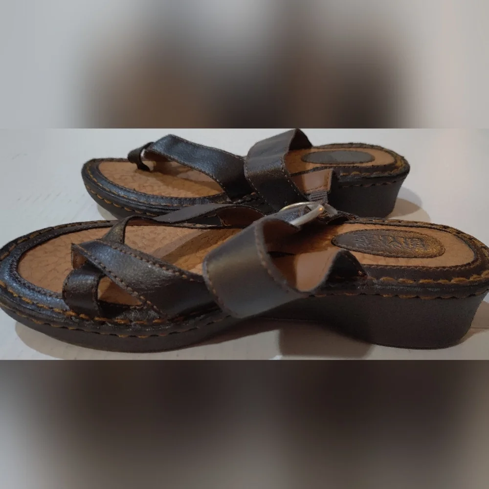 Canyon River Blues Mens Brown Leather Sandals Size‎ 7.5M 11894 Glen